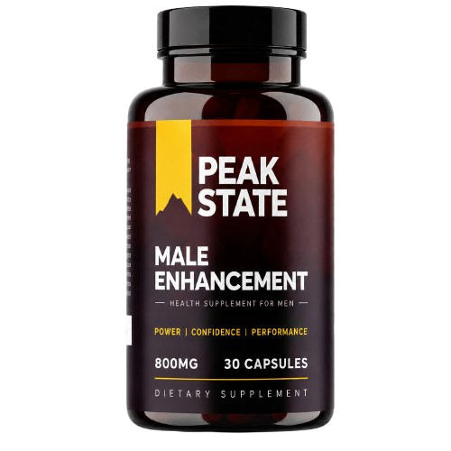 Peak State Male supplement bottle