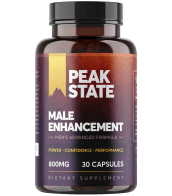 One bottle of Peak State Male with bonus